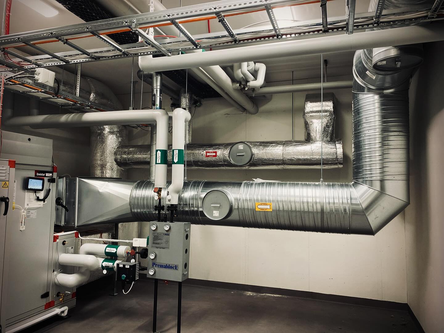 Ventilationsisolering av VS- och VVS-system utförd av Isowrap i Växjö